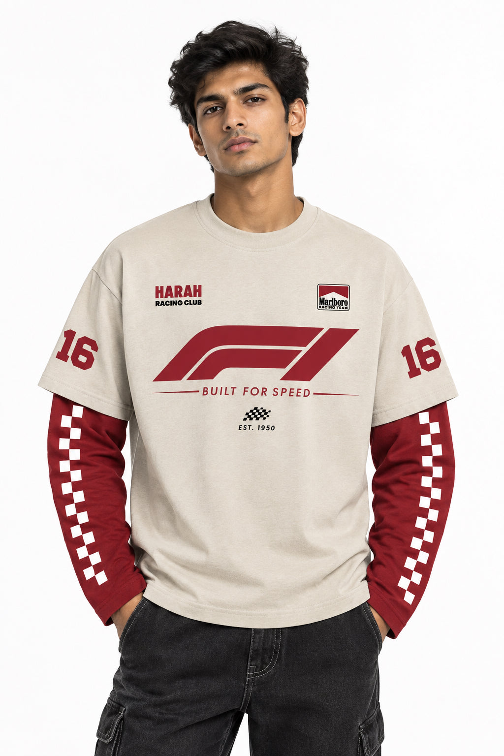 F1 Marlboro Full Sleeve T-shirt